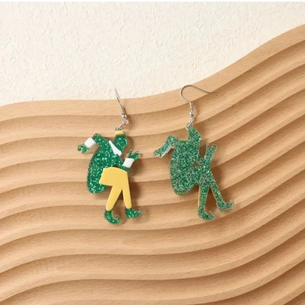 New Elf movie Buddy earrings
